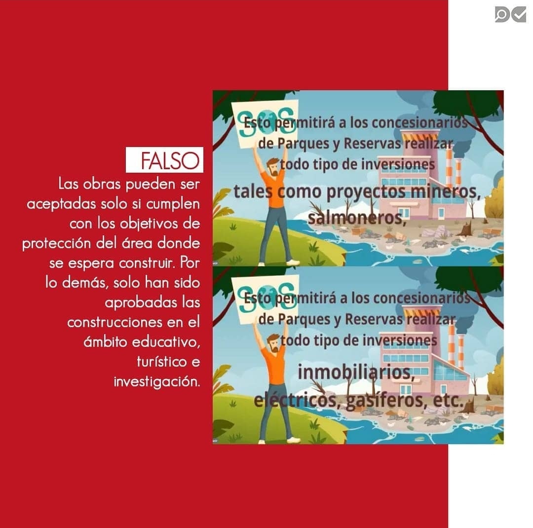 pamela_poo's tweet image. Aquí el chequeo del video en contra de proyecto de ley SBAP que realizó @DecodificadorCl en imágenes, vuelvo a agradecerles este ejercicio de chequear la información, porque el Fake es muy dañino para la democracia 👇🏾