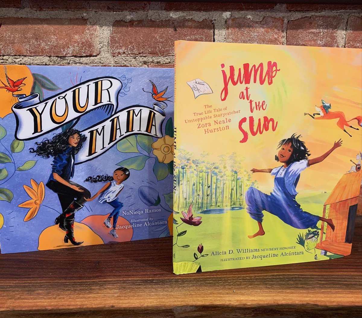 My 2021 book babies! I love you both so much!!! This weekend I’m thrilled to be a part of the @SABookFestival with both my books and both the incredible authors @storiestolife and @NoNieqaRamos !!! It’s gonna be a partay!!! #bookfestival #kidlit #virtualevents #weekendvibes