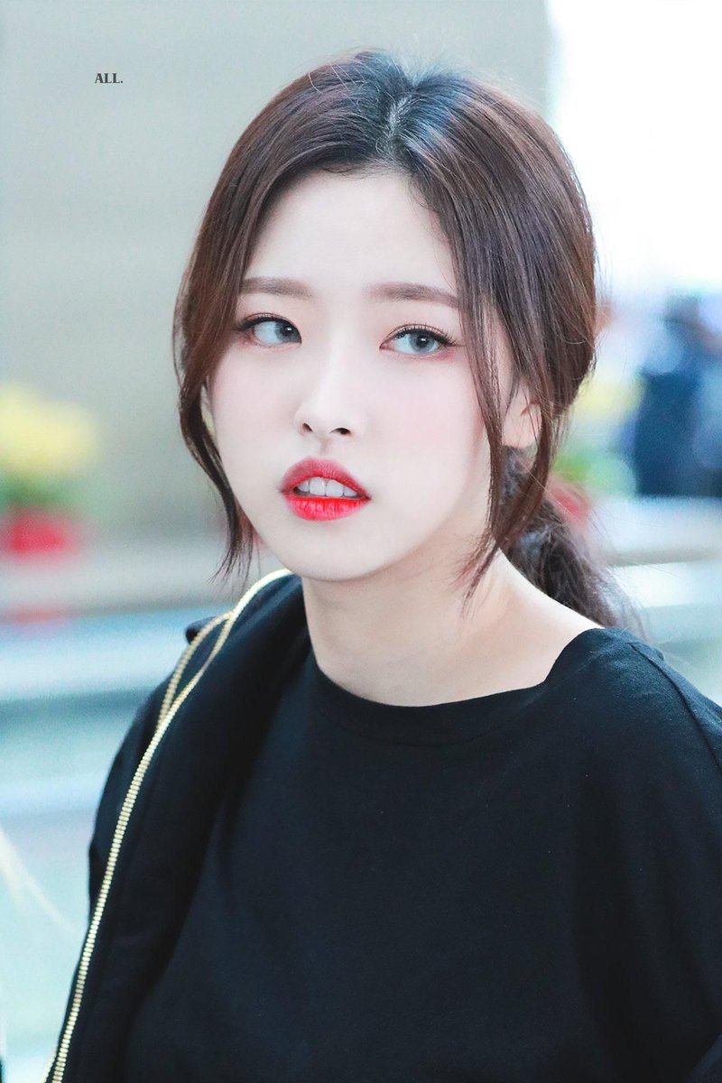 There is something about her always wearing black..