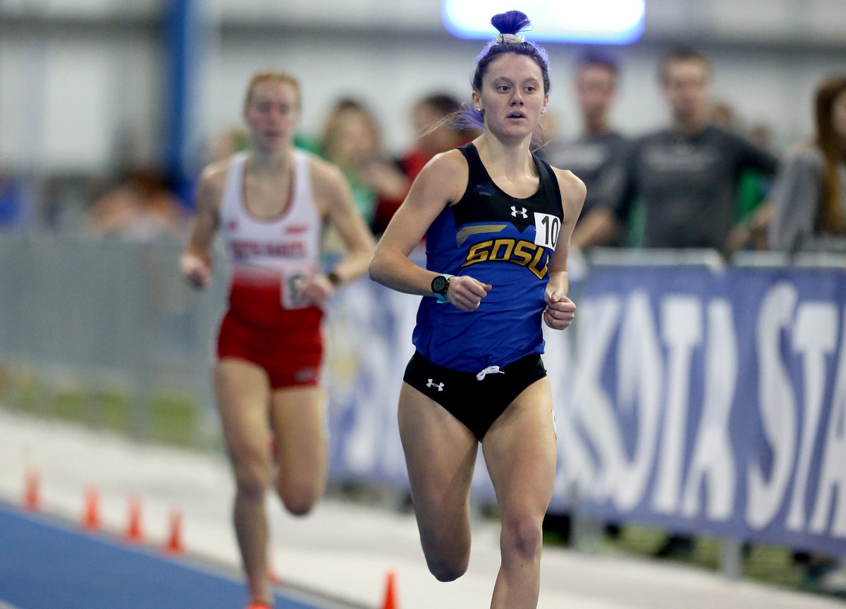 𝗦𝗗𝗦𝗨 𝗦𝗖𝗛𝗢𝗢𝗟 𝗥𝗘𝗖𝗢𝗥𝗗‼️‼️‼️‼️

Ellie Friesen runs a 4:21.15 in the 1500 at the Joe Walker Invite at Ole Miss! She takes over as SDSU's 🐐 after 𝗖𝗥𝗨𝗦𝗛𝗜𝗡𝗚 her previous best of 4:34.41!

#GoJacks | #BringTheBlue