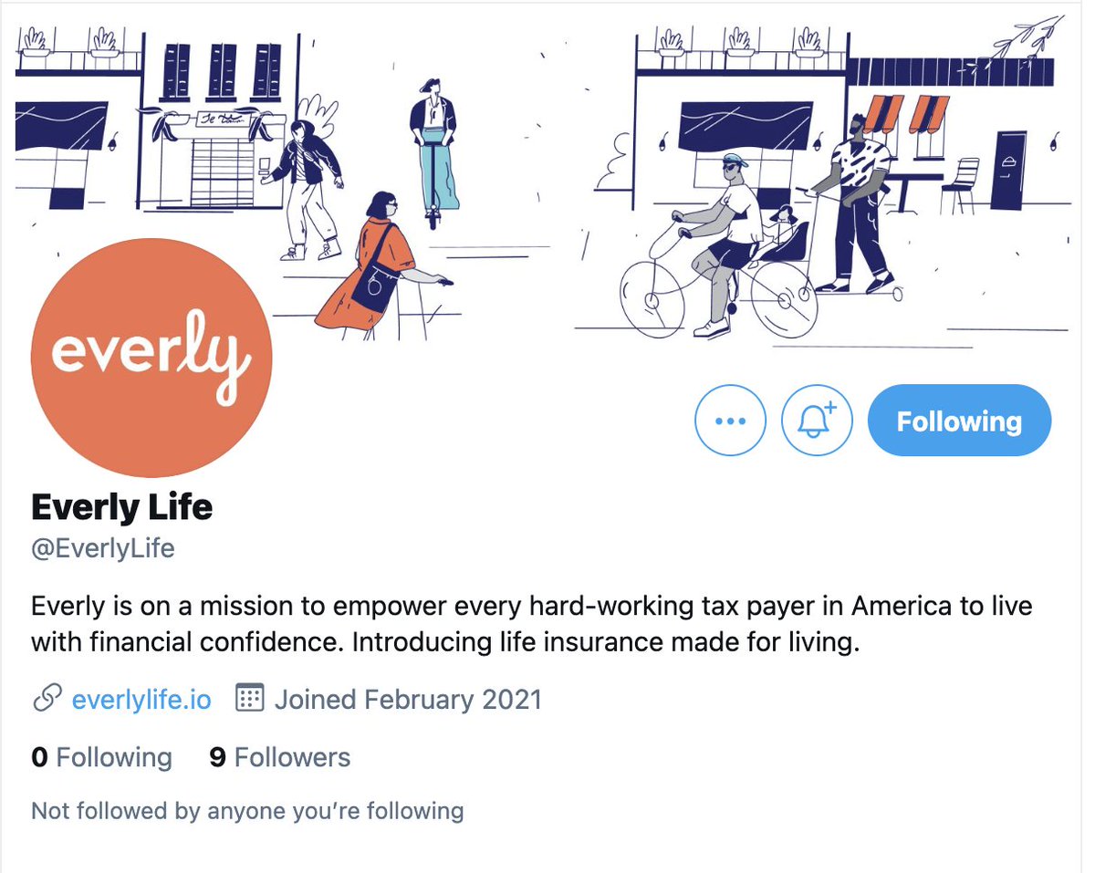 Paydirt.  https://uspto.report/TM/90508079 Everly, LLC of Tennessee is the owner. Some advanced level Twitter searching then turns up...  @EverlyLife.As of right now, they aren't verified, they have 9 followers (including me), and have two tweets, ever. From yesterday afternoon. 5/