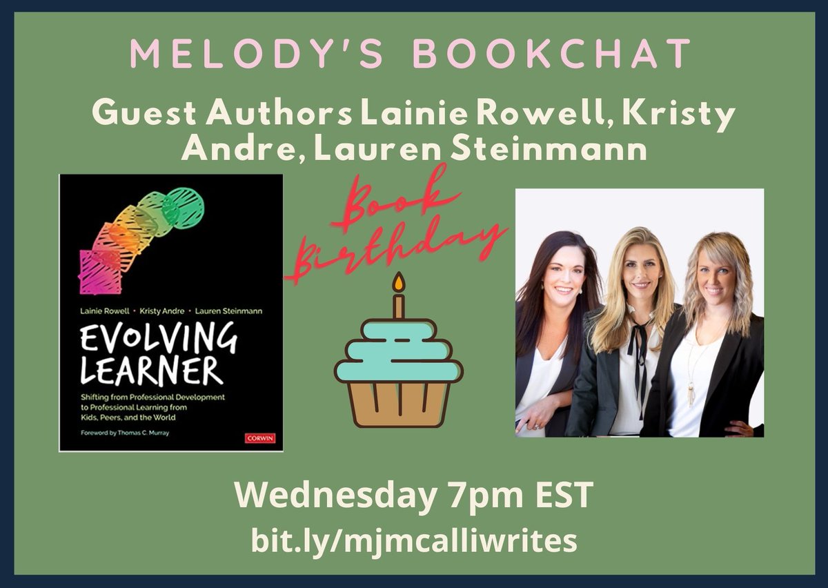 alicekeeler's tweet image. #EvolvingLearner BookChat with @LainieRowell @DrKristyAndre @LaurenMStein By @mjmcalliwrites - alicekeeler.com/2021/03/24/evo…