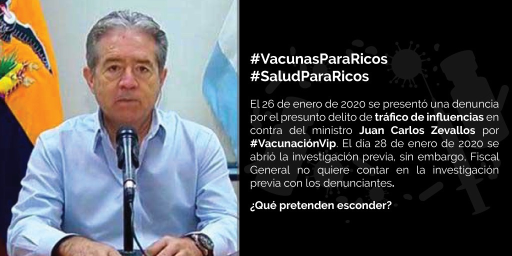 Aira87335508's tweet photo. No permitirnos la participación es una vulneración a nuestros derechos constitucionales como denunciantes. Hemos presentado una acción de protección en contra de la Fiscal General @DianaSalazarM2 La audiencia se realizará el 14 de abril de 2020 en Quitumbe. #VacunasParaRicos https://t.co/PL7FK81WDC