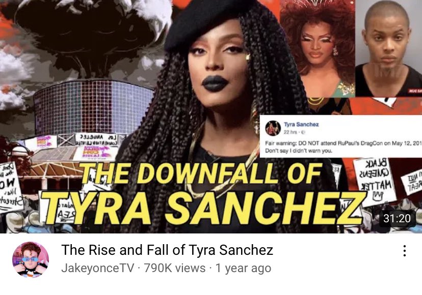 the angry black woman narrative is continued through outlets like JakeyonceTV and various web tabloids. these irresponsibly add fuel to the fire of a witch-hunt of queens of colour for the sole purpose of clickbait headlines and easy views/page reads. (cont.)