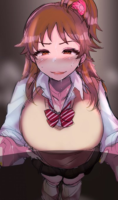 キツキツ制服おばさん 