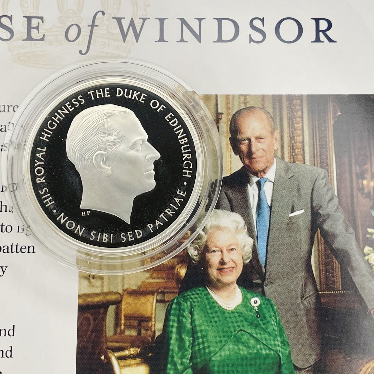 thenumismate's tweet photo. Prince Philip. A Life of Service. 1921-2021 @RoyalMintUK @RoyalFamily https://t.co/e1ARMfA7Ky