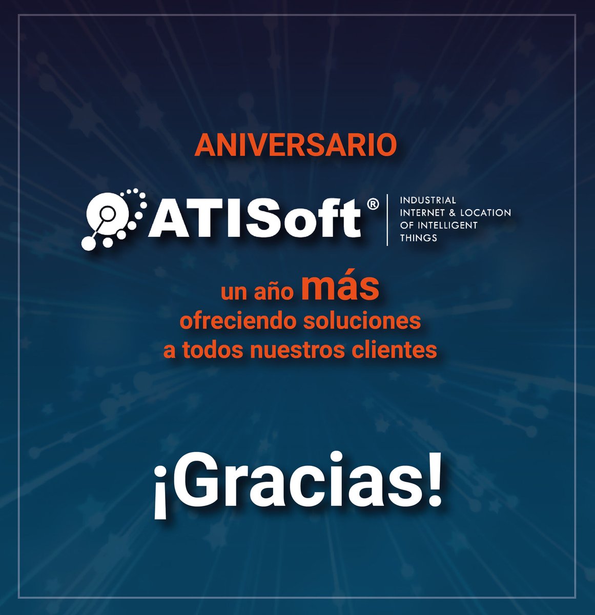 ATISoftMX's tweet photo. Gracias a todos nuestros clientes y partners por confiar un año más en nosotros. 🎉 Somos una empresa comprometida a crecer y continuar brindando nuestros servicios con gran ética y profesionalismo.  #6años #ATISoft https://t.co/2LTXL8bIkK
