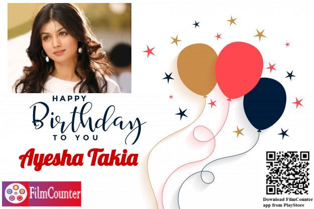 FilmCounterPSRJ's tweet photo. #FilmCounter team wishes you a very Happy Birthday ππ, @Ayeshatakia ma'am.
We wish you all the best for your future projects and cordially invite you to be an esteemed member of our platform.
#ayeshatakia https://t.co/Z9aj8sBNcE
