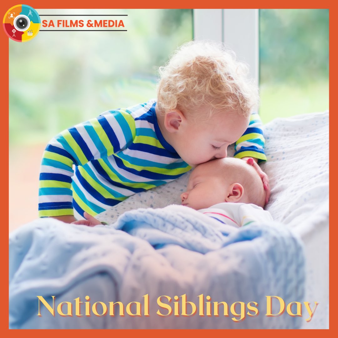 SAFilmsMedia1's tweet photo. A sibling is the best gift your parents can give you!♥️
Tag your sibling!✨
.
.
#siblings #brother #sister #family #bond #bestfriends #bestfriend #siblinggoals #siblinglove #growingupwithsiblings #siblingsbelike #nationalsiblingday https://t.co/kxOYIEsvHu