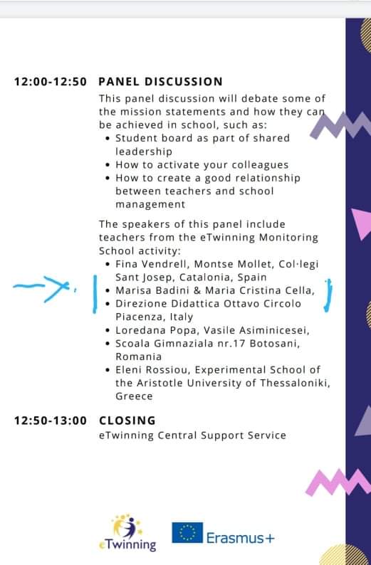 @eTwinning School Welcome  Event today, from 10 am to 1 pm CEST, coordinated by @dublin_anne @assielina <a href="/eTwinningEurope/">eTwinningEurope</a> Honoured to be at <a href="/OTTAVOCIRCOLOPC/">OTTAVOCIRCOLOPC</a> taking part in the Monitoring Activity &amp; talk about some good practice with <a href="/cella_mari/">Mariacristina Cella</a> 
Together with <a href="/fvendrel/">finavendrell</a> <a href="/loreuab/">Lore P.</a>