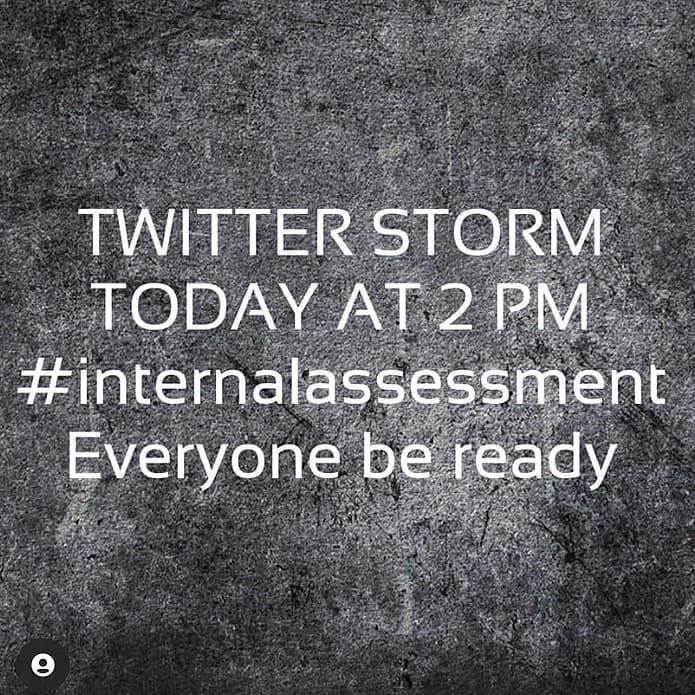 AllInOneNetwor1's tweet photo. #internalassessment #JusticeForStudents https://t.co/16r4wM4Xcu
