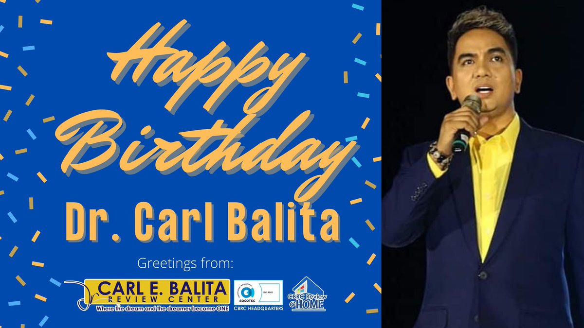 SilonganU's tweet photo. Today , we give thanks to a person who was become one of the reasons why we passed the LET. Happy Birthday! DADDY EAGLE 🥰😍
#HappyBirthdayDrCarlBalita https://t.co/1GnxaF8J7a