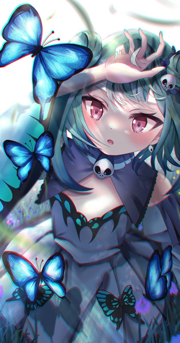 潤羽るしあ 「森の妖精
 #絵クロマンサー 」|ねおのイラスト