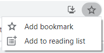 even the new sub-icons in the bookmark menu aren't bookmarks