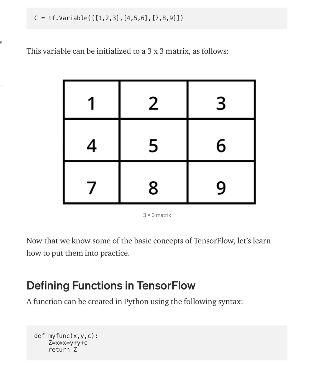 gp_pulipaka's tweet photo. Introduction to TensorFlow. #BigData #Analytics #DataScience #AI #MachineLearning #IoT #IIoT #PyTorch #Python #RStats #TensorFlow #Java #JavaScript #ReactJS #CloudComputing #Serverless #DataScientist #Linux #Mathematics #Programming #Coding #100DaysofCode 
https://t.co/jj6E75LnHL https://t.co/ALMclrCuY2