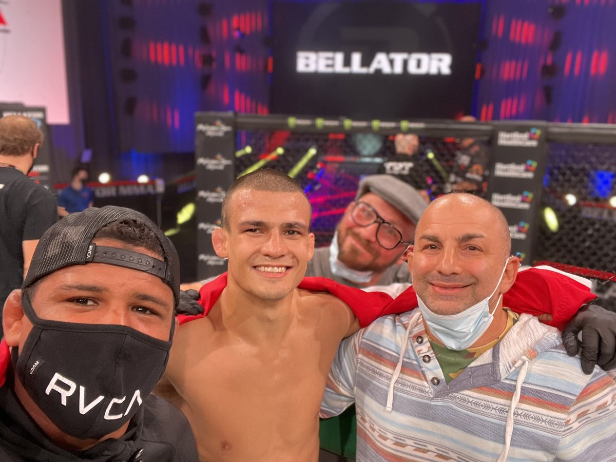 Very happy for my guy @AdamBorics a dominant win against a very tough opponent congrats kid! @MmaSanford https://t.co/57Q2kUMuz4