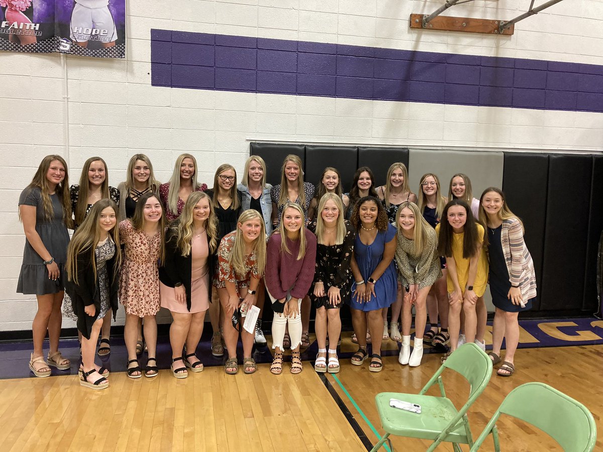 My heart swells with pride for these wonderful young ladies! Could not ask for better representatives of our school, our community and our program! 💜💜#GOQUEENS
