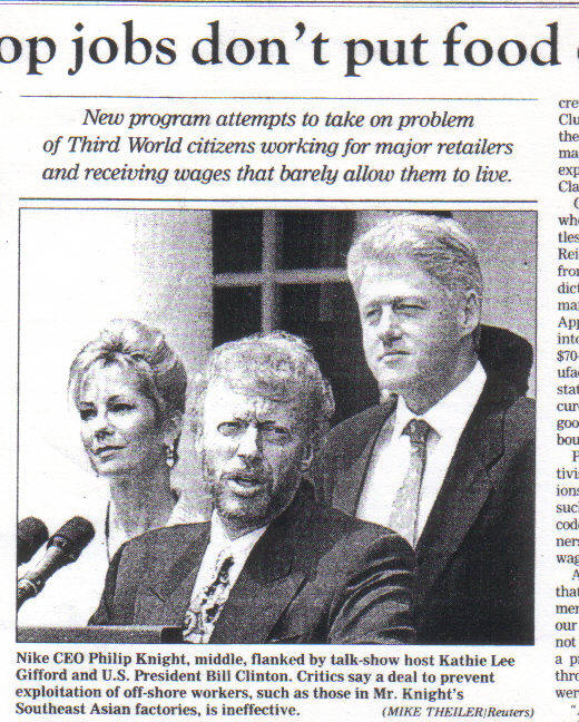 Jeff Ballinger (@press4change) on Twitter photo <a href="/JSCCounterPunch/">Jeffrey St. Clair</a> Singularity: Never was there a presidential initiative with the sole purpose of de-mobilizing a Left #movement.
Having watched #grapeboycott & #antiApartheid struggles, Clinton called in many chits to strangle the #antisweatshop rabble in their cradle.
Architect: <a href="/genebsperling/">Gene Sperling</a> <a href="/JSCCounterPunch/">Jeffrey St. Clair</a> Singularity: Never was there a presidential initiative with the sole purpose of de-mobilizing a Left #movement.
Having watched #grapeboycott & #antiApartheid struggles, Clinton called in many chits to strangle the #antisweatshop rabble in their cradle.
Architect: <a href="/genebsperling/">Gene Sperling</a>