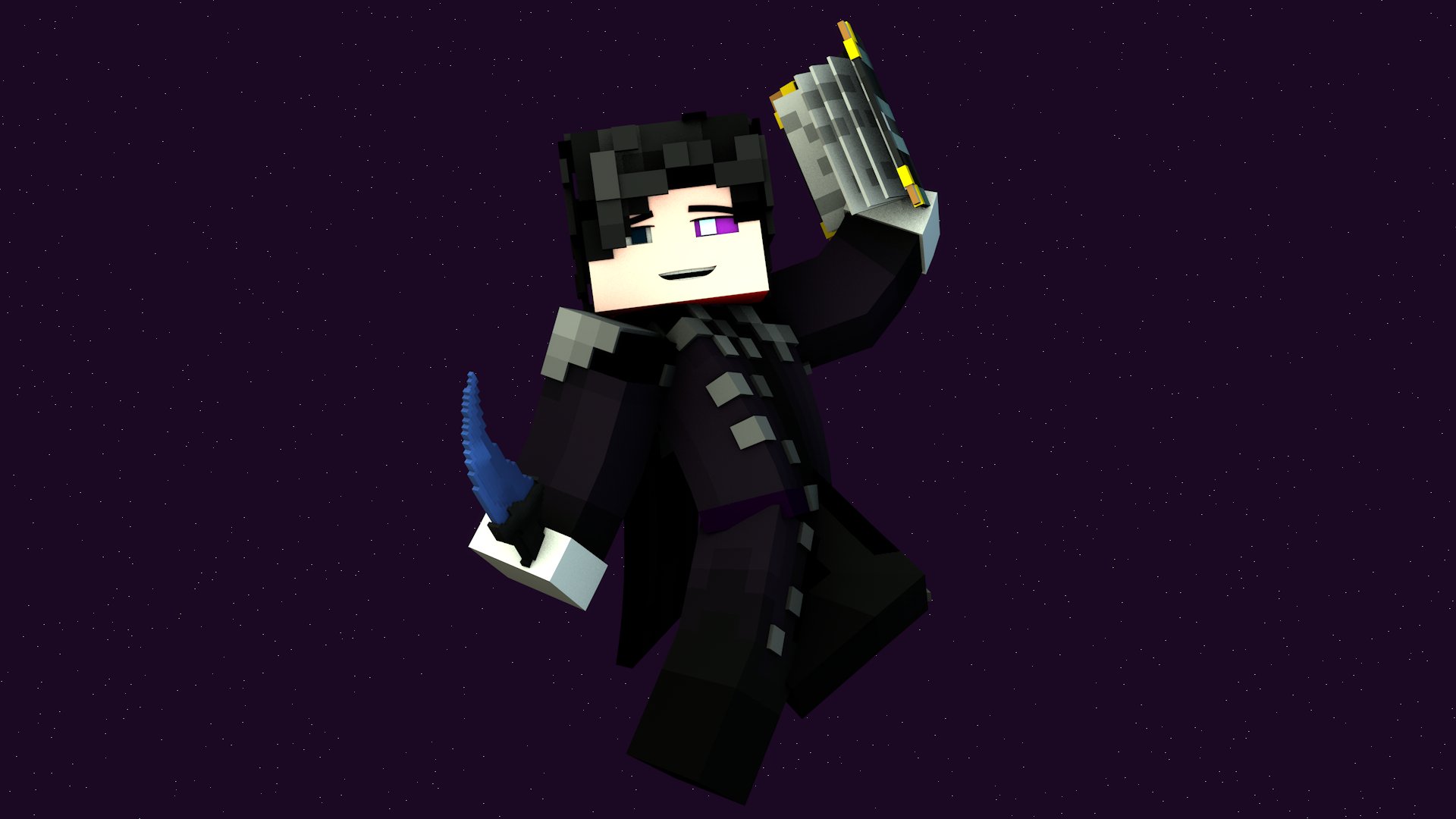 Ender mage Minecraft Skin