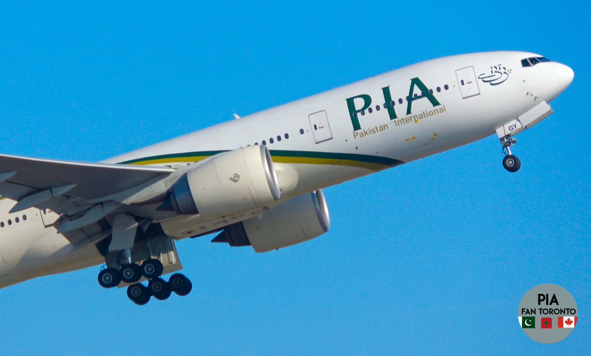 BiggestPia's tweet photo. Here Is My Picture Of A @Official_PIA Boeing 777-200(LR) #apbgy Departing @TorontoPearson As Flight #PK798 To Lahore Today

#pia #pakistaninternationalairline #piatoronto #torontopearson  #pia777200lr #pia777 #pakistan #lahore #pakistantoronto #piapakistan https://t.co/qXVkwhHqGP