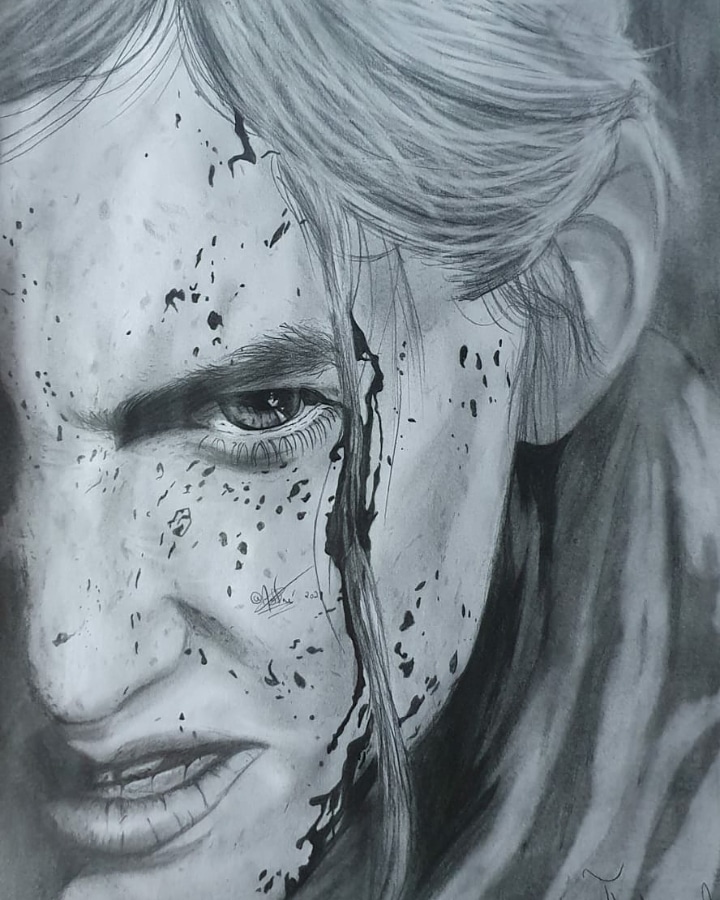 Dre_Drews_ on X: Finalizado Ellie The Last of us II Realismo - - - - - - -  #art #arts #draw #drawing #drawings #arte #artes #desenho #desenhos #games # jogos #jogo #jogoamericano #gamer #