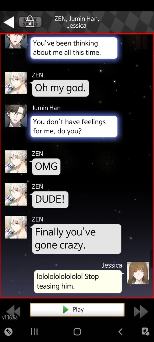 I appreciate that I can have a "stop teasing him" option but I can still laugh at the teasing itself.