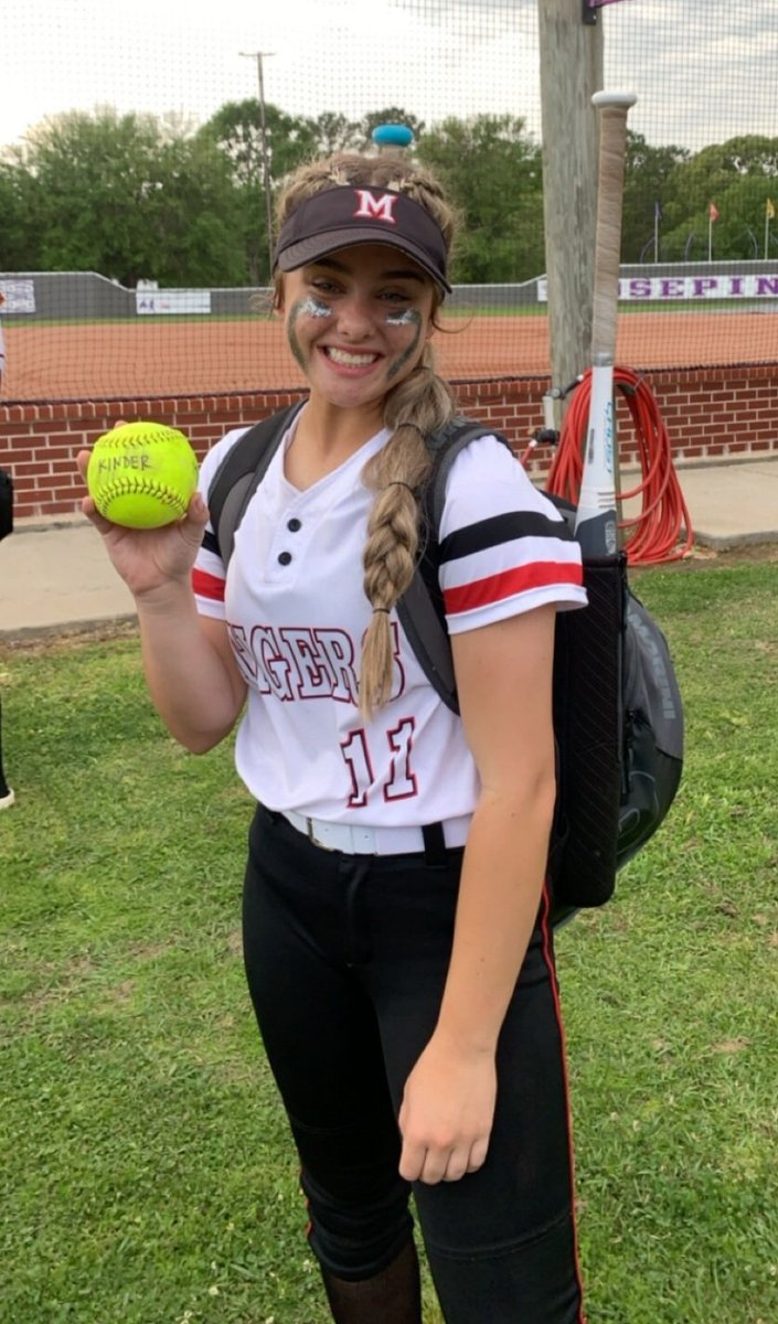 Camryn with homer #7 on the season and a walk off grand slam vs Kinder