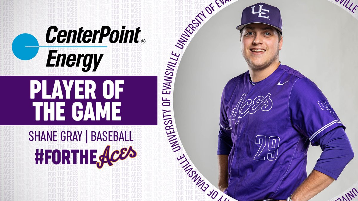 Pitching seven innings, allowing just one run, and striking-out a career-high 11 batters, tonight's Player of the Game is Shane Gray!

⚾️ #ForTheAces