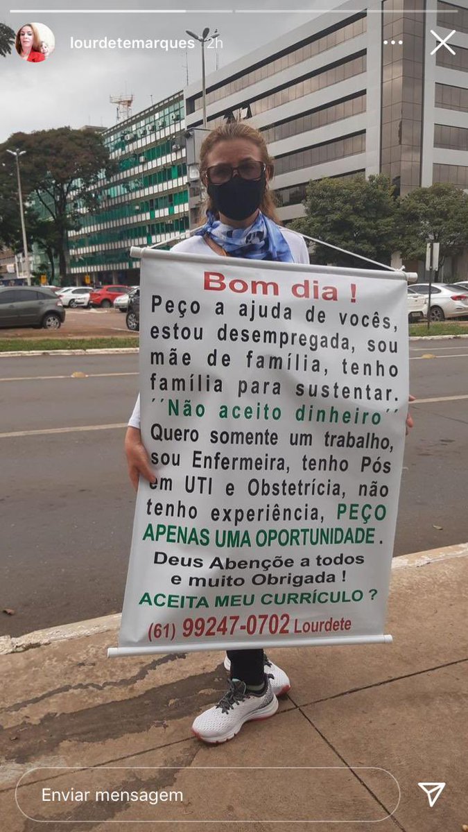 Ajudem minha tia, fortaleçam dando rt