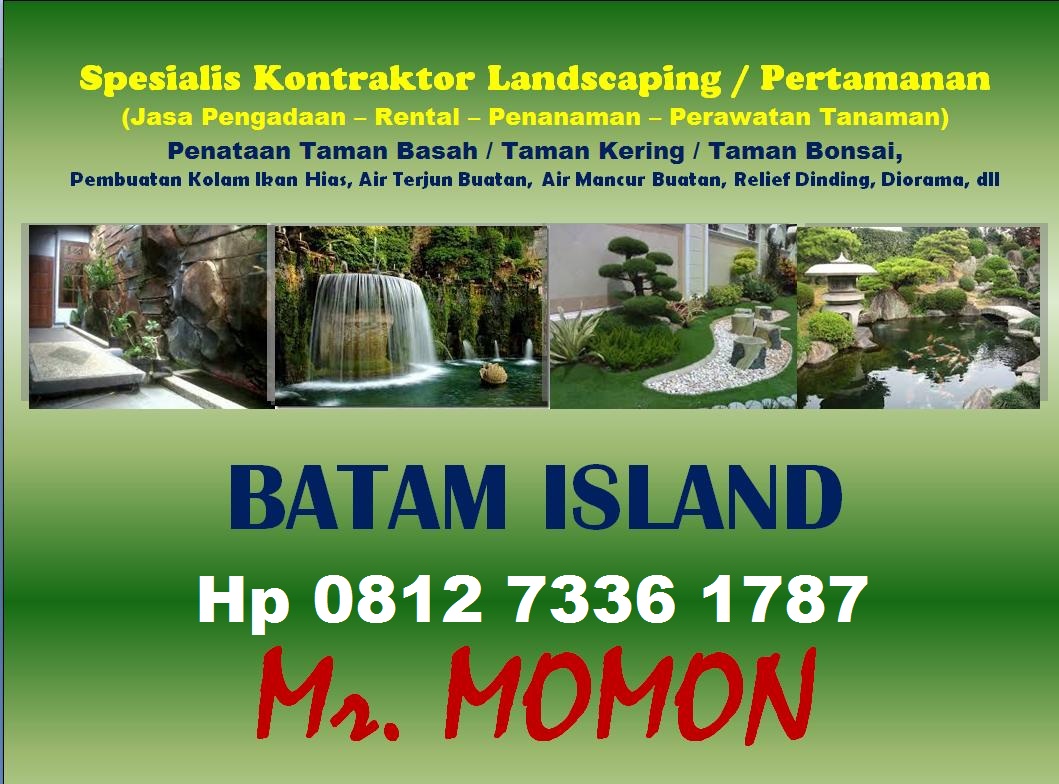 0812-7336-1787 AHLI PEMBUATAN TAMAN AIR MANCUR di Batam

pemborong-batam.blogspot.com/2021/04/0812-7…

#BatamCenter #Barelang #Batam #PertamananBatam #AirMancurBatam #AirTerjunBatam #TamanBatam #ReliefBatam #LandscapingBatam #TukangTamanBatam #KolamIkanKoiBatam #MorningSeex #SilaturahmiTanpaHenti
