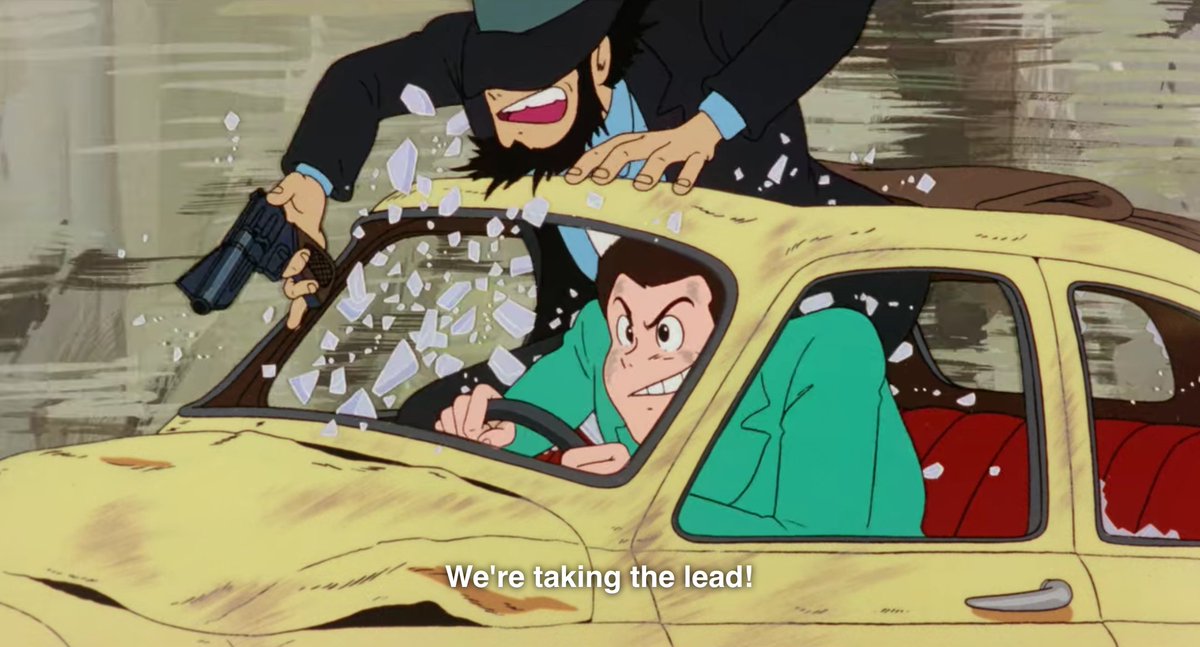 LUPIN III OBEYS NO LAWS..... NOT EVEN THE LAWS OF GRAVITY