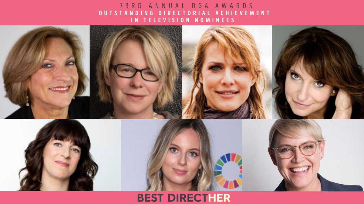 Good luck #TV 📺#FemaleFilmmaker #dgaawards Nominees! - FOLLOW <a href="/BestDirectHER/">Best DirectHER</a> on SATURDAY NIGHT for announcements on women awardees! 
#FemaleFilmmakerFriday #BestDirectHer  #LesliLinkaGlatter #JulieAnneRobinson #LynnShelton #SusanneBier #SusannaFogel #MJDelaney #ErinOMalley