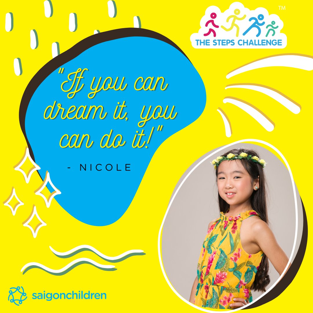 saigonchildren's tweet photo. "If you can dream it, you can do it!". Miss Worldwide International Princess 2020, the 9yo Nicole Haragutchi is joining #TheStepsChallenge and is fundraising at https://t.co/vzf5kO4o4p
If you're in Florida you can join one of her walks too https://t.co/WB597I015M https://t.co/bsVJ7m7LTO