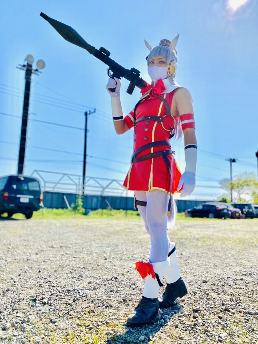 なぜ試した ゴルシはロケットランチャーを持ってても何故かしっくりくる 違和感仕事しろ Togetter