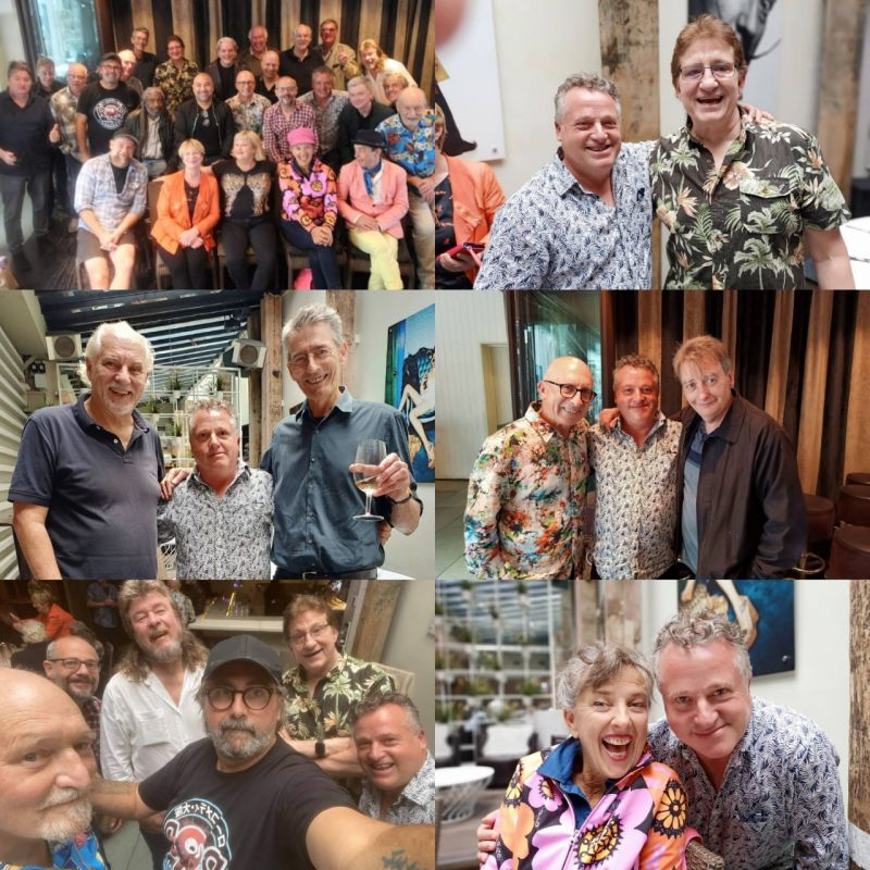 mazeproductions's tweet photo. Lunch with a gaggle of comedians #comedians #comedy #legends https://t.co/45hW7UODcf