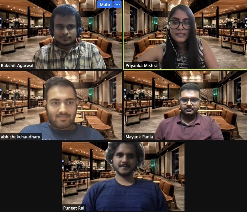 14priyankamishr's tweet photo. Breaking summer heat over chilled coffee and free-flowing conversations with our Batch of 2021 interns..
#Tribeinstabase #Batchof2021intern #SWEintern https://t.co/hXs75V40Lj