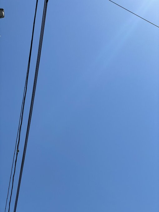 天気良すぎて💜 https://t.co/DG2LuN3C2Y