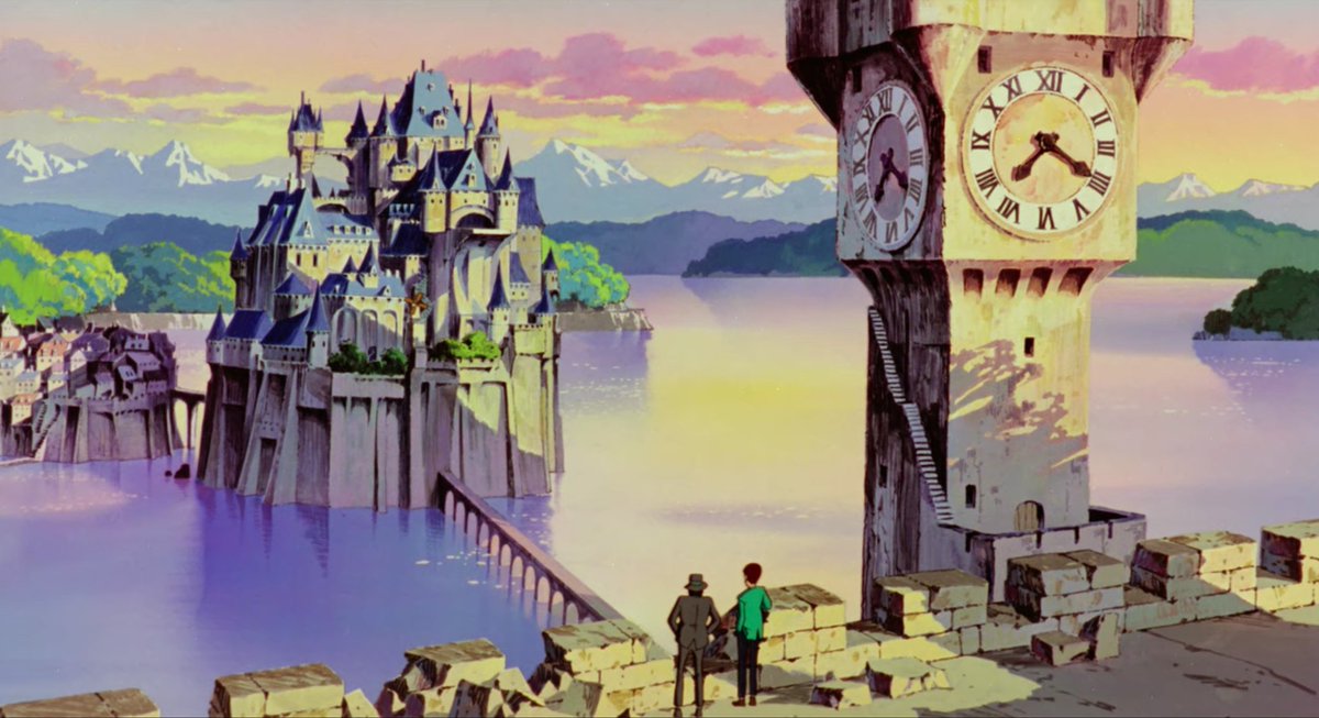 there it is lads.......... the castle of cagliostro...... roll credits