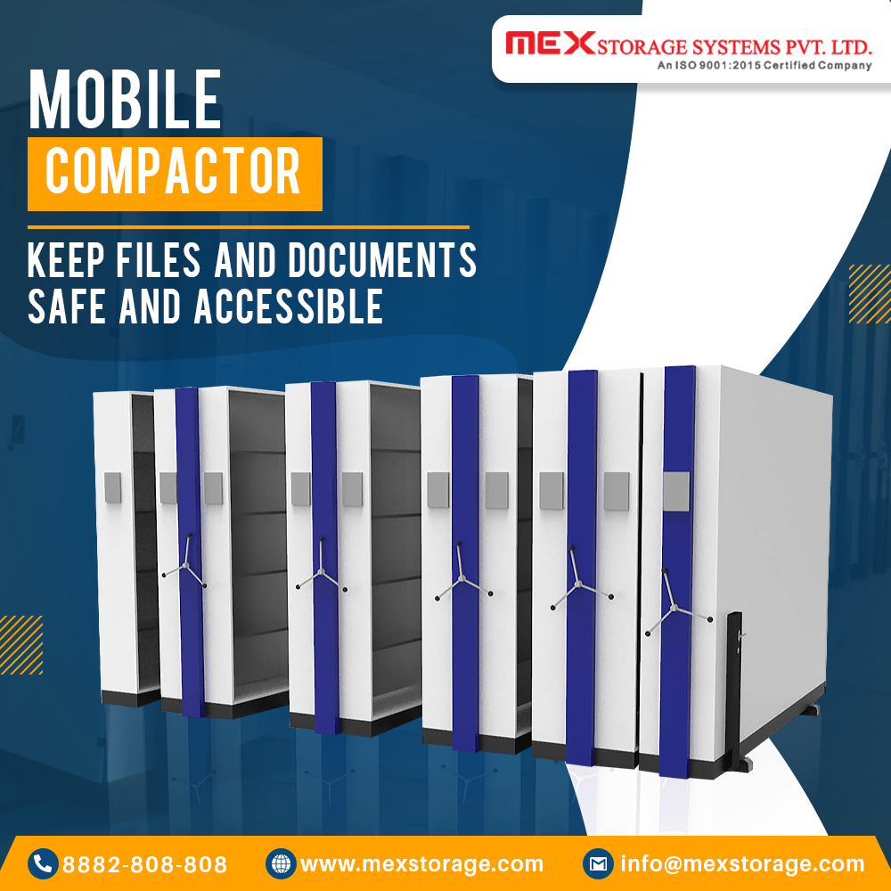 MSSPLNOIDA's tweet image. We have emerged as one of the leading #MobileCompactor Manufacturers based in India. #MobileCompactorstoragesystems are easy and effortless to use. These are one of the most convenient and space-saving storage solutions. 

📲: 8882 808 808
🌐: mexstorage.com