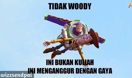 Tidak woody ini bukan terbang