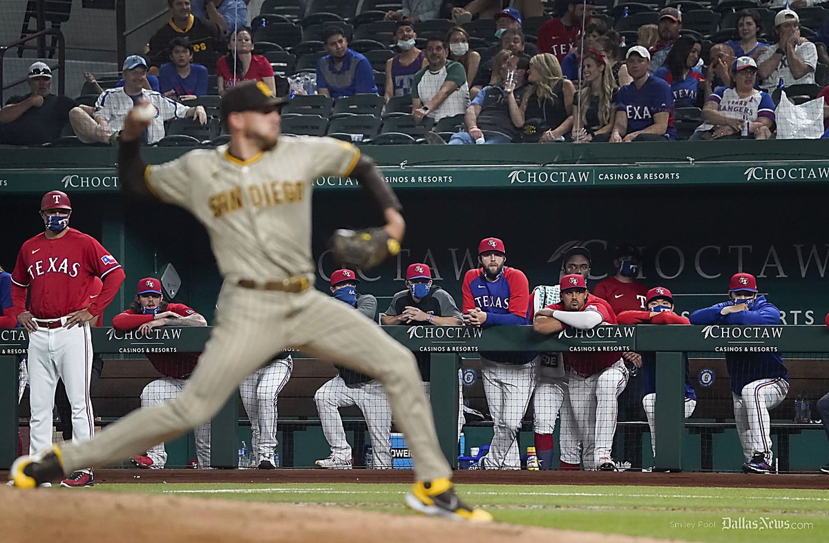 Photos:  Joe Musgrove throws first no-hitter at Globe Life Field, and first no hitter in Padres franchise history dallasnews.com/photos/2021/04…