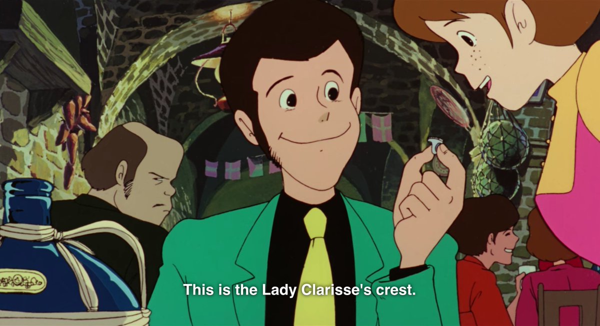 50% chance the guy behind Lupin is an evil spy 50% chance he’s just a dude who’s trying to enjoy some pasta carbonara without having to hear about the Royal Family