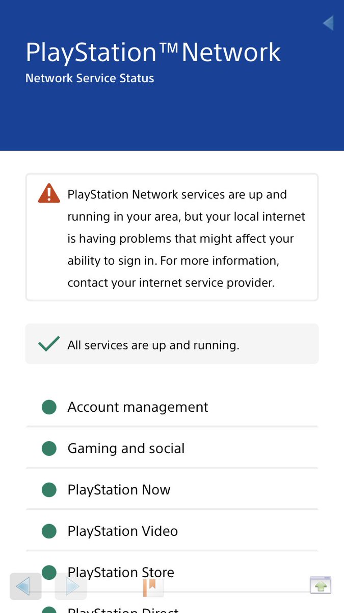 EvilSoftGames's tweet photo. What sort of crock-of-shit #gaslighting blame-shifting is @Sony @PlayStation trying to pull here? I can watch multiple #streaming services. Did a network speed test & got over 350 Mb speed test on *WiFi*. *Everything* works BUT #PSN.
#psndown #Sony #Playstation
#FUSony https://t.co/oufhTgwYGT