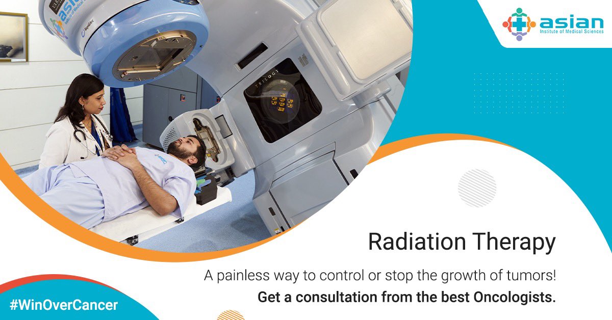 AIMSFaridabad's tweet photo. #RadiationTherapy can help shrink tumors and kill cancerous cells in the early stages. In combination with other appropriate therapies, it can cause cancer to go into remission. It aims to relieve a person’s symptoms and improve their quality of life.
#WinOverCancer #AIMS https://t.co/Ift456jv8l