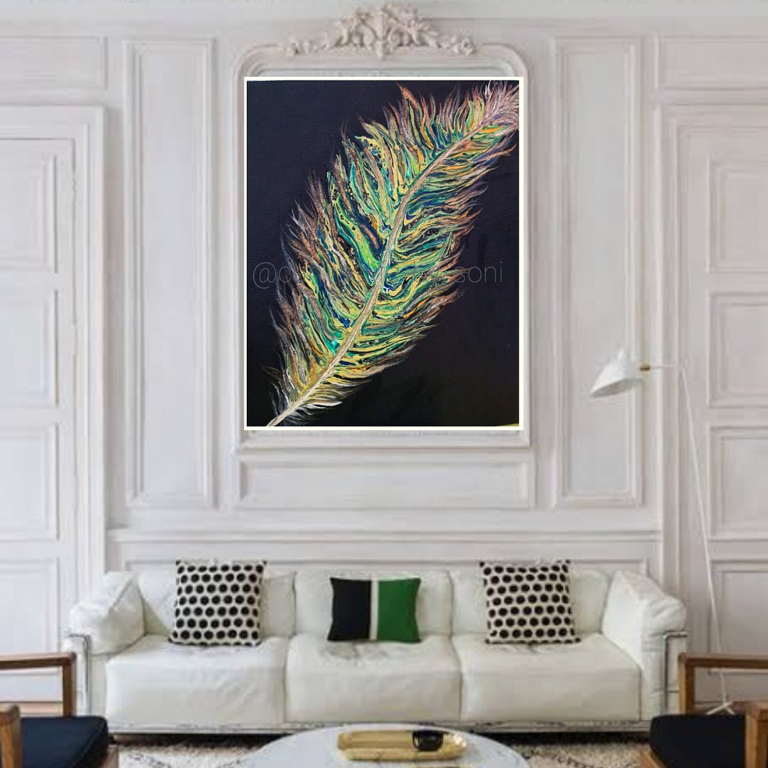 Soni_gulati's tweet photo. "HOPE" | Acrylic pour fluid art 
'HOPE is the FEATHER that reminds us we have WINGS' 🧚‍♀️ ❣
https://t.co/Nz9gXSmwtF
#ArtistOnTwitter #artwork #HomeDecor #acryliconcanvas #hope https://t.co/YgkxvFpmK5