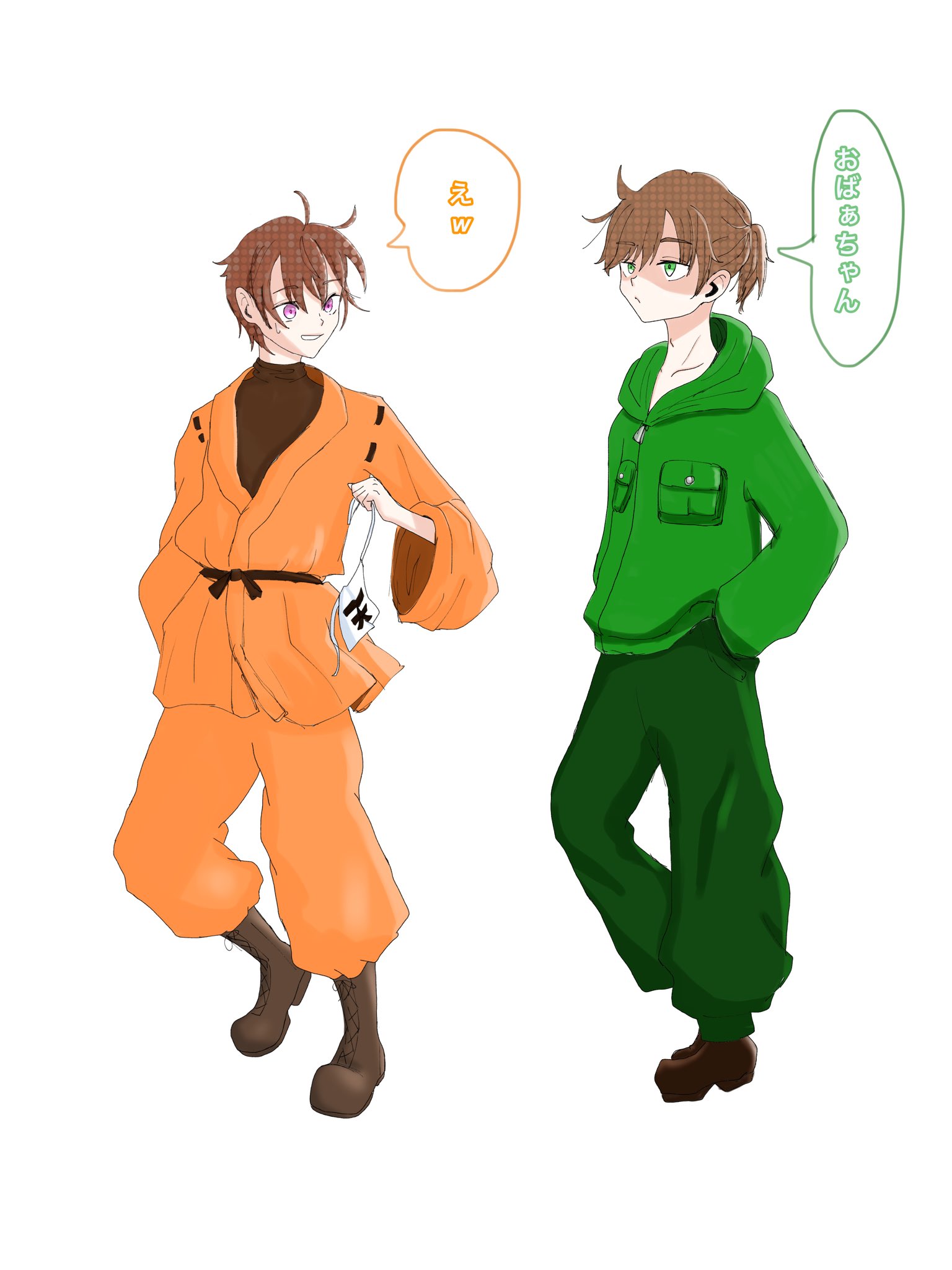 Akane Wrwrdfa Wrwrdイラスト 我々だイラスト ロボロ ゾム 描いてみました ๑ W ๑ T Co T9k2mlnxkn Twitter