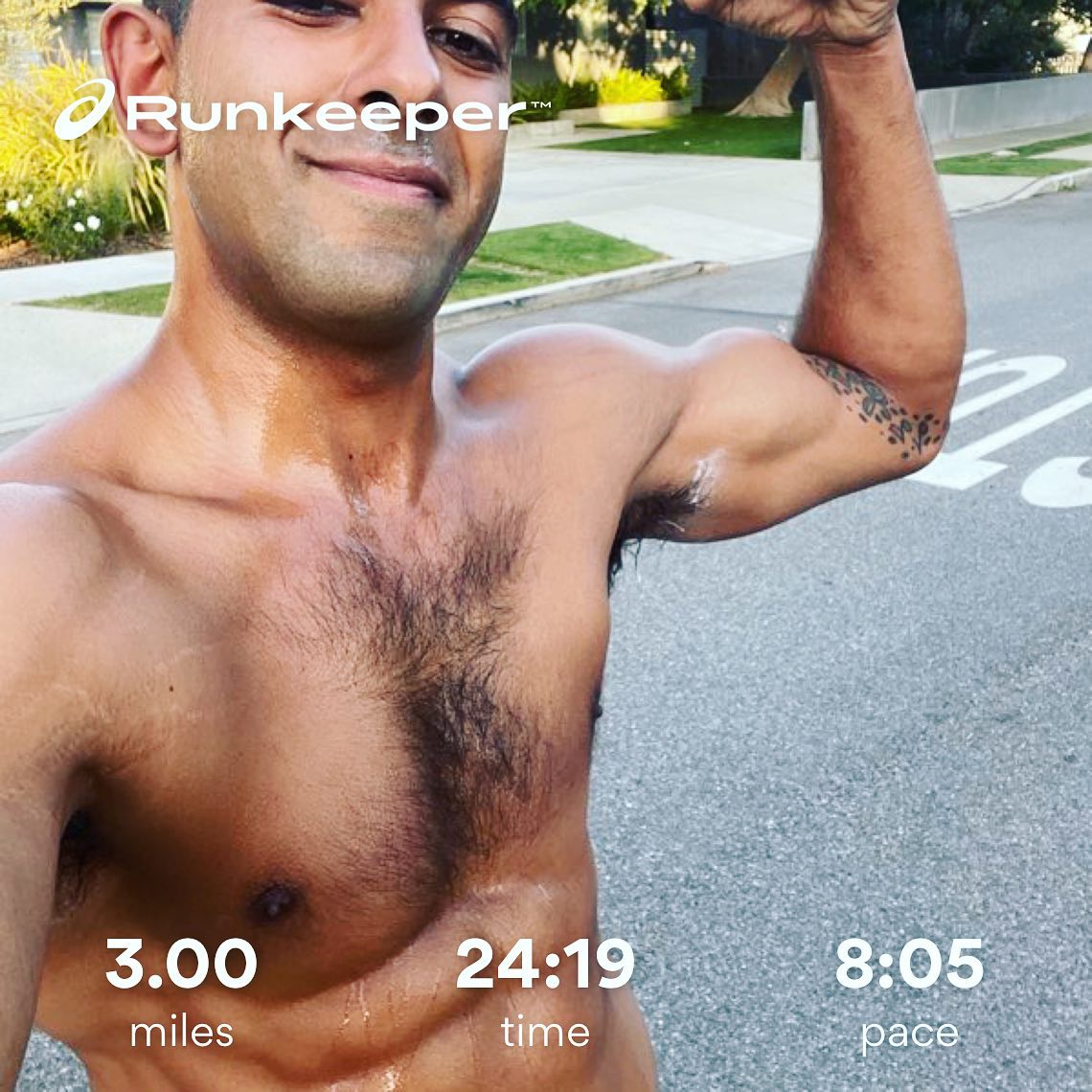 PerformanceYog's tweet photo. Money in the bank 🏦 8 min/mile #3miles #5k runkeeper | https://t.co/VwqcHMTj4B https://t.co/MYZE2nqmQX
