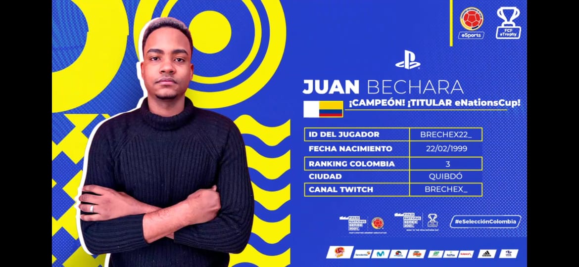CamiloBrechex's tweet photo. CAMPEÓN!!!💥💥 De la #FCFeTrophy de la @FCFSeleccionCol y representare a Colombia en el torneo de eNations junto a @Janoz_ ,Felicitar también a @ISebasGarciaI y @SebasOrtiz_7 por quedar y formar parte del equipo que juntos buscaremos uno de los cupos para el mundial ♥️🇨🇴 https://t.co/VTWH2pySFq