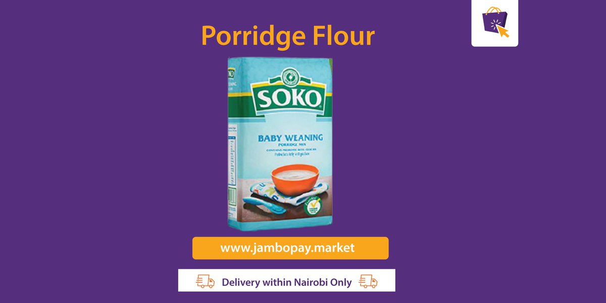 JambopayMarket's tweet photo. Wean them properly and win them for life. Click https://t.co/pCo19rQcSX to order flour for your little angel.
#JambopayMarket #ShopAuthentic #GetWhatYouOrder #BabyWeaning #Weaning https://t.co/ejfCDnNbag