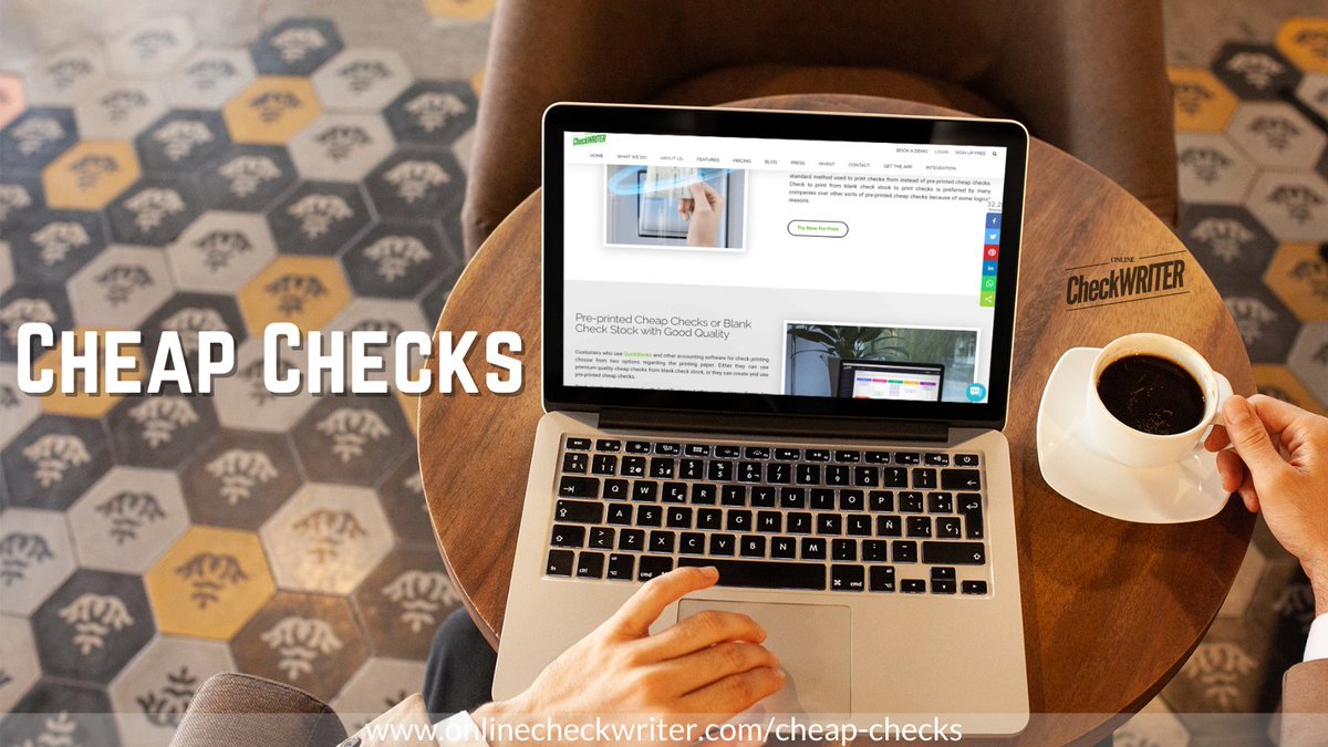 webcheckwriter's tweet photo. https://t.co/VsPPOF3ZRV
Are you searching for the best way for getting Cheap Checks? Print your checks using OnlineCheckWriter on premium quality blank check stocks. Switch from ordering pre-printed cheap checks.
#CheapChecks #CheapChecksOnline #CheapChecksPersonal https://t.co/jVQGIZv1RU